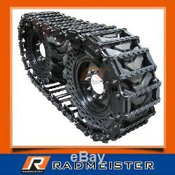 10x16 5 skid steer tracks|10 inch over the tire tracks.